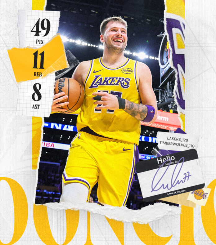 Luka Dončič LA Lakers