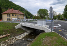 Nov most na Senovem povezal regijo in izboljšal varnost
