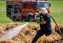 Požar v Gornji Radgoni: Hitro posredovanje gasilcev rešilo sosesko
