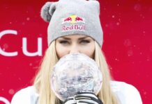 Iskrice na smučarski sceni: Lindsey Vonn in Matthieu Bailet skupaj!