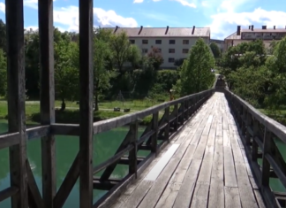 Mršeča vas v skrbeh: Poplavna varnost in bobri ogrožajo most