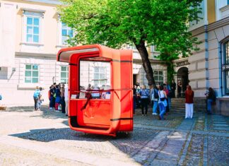 Obnova legendarnega kioska K67 v Mariboru #foto