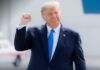 “Ladje sveta, zaženite svoje motorje, naj nafta teče,” je po podpisu sporazuma zapisal Trump