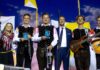 Ansambel Obisk navdušil s čustvenim valčkom na Števerjanu #foto