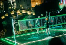 Spektakularna odbojka na Ljubljanici: Vrhunski športni dogodek privabil množice