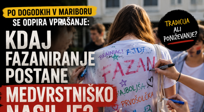 Po dogodkih v Mariboru se odpira vprašanje: Kdaj fazaniranje postane medvrstniško nasilje?