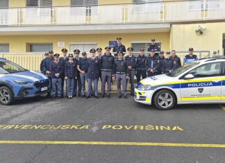 Policijska akcija med Divačo, Kozino in Trstom: Slovenski policisti lahko osumljence zasledujejo tudi čez mejo